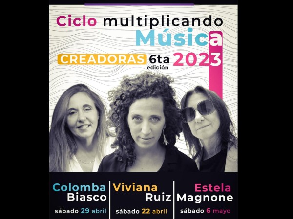6ª edición del Ciclo Multiplicando Música 2023