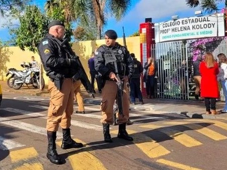 Atacaron a disparos una escuela en Brasil; una adolescente falleció
