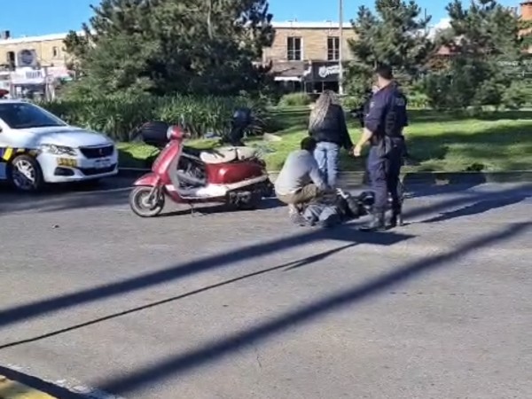 Motociclista resultó...