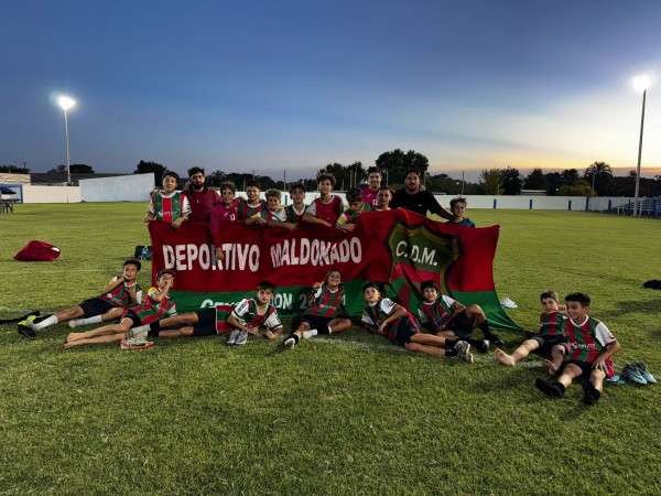 Deportivo Maldonado se consagró campeón del Este y jugará la semifinal nacional infantil