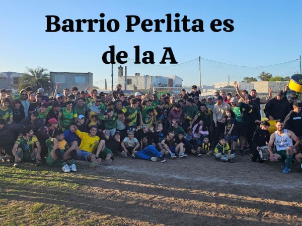 Barrio Perlita vuelve a la divisional A de la Liga Mayor del Fútbol de Maldonado