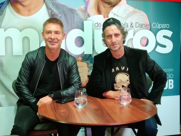 Adrián Suar y Diego Peretti llegaron a Punta del Este para presentar "Inmaduros"