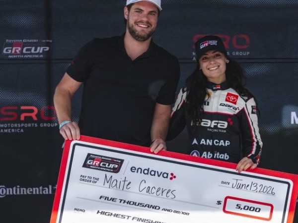 Maite Cáceres logró dos victorias en las dos carreras dentro de la Copa Damas