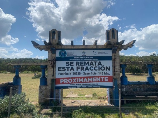 Se remata estancia “El Entrevero” con una base de US$ 3,5 millones