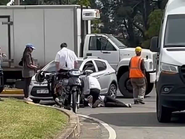 Motonetista resultó...