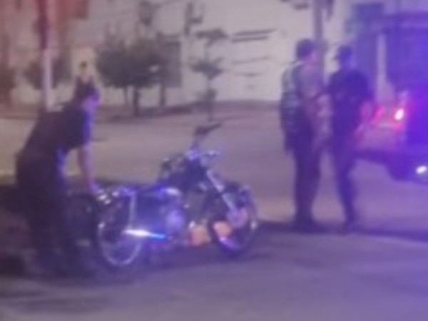 Siniestro de tránsito dejó a un joven con fractura de clavícula