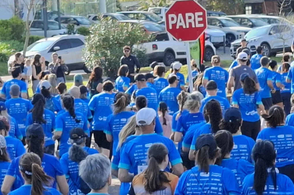 Pérez Scremini reunió a corredores en Punta del Este por la cura del cáncer infantil