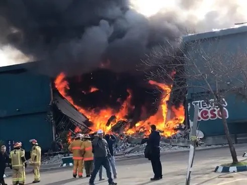 Se cumple un año del incendio en Punta Shopping: cómo fue y cuándo estará pronto