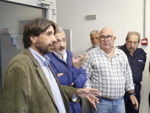 Intendente de canelones, Marcelo Metediera. recorrió el CCU, Maldonado,