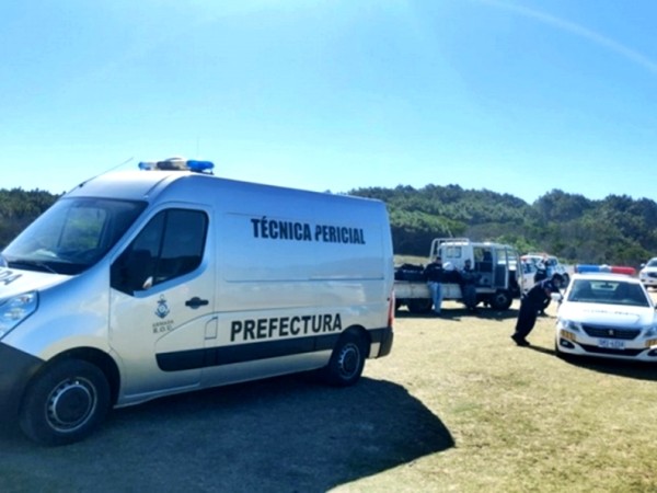 Volcó unidad de la Armada con 7 ocupantes en cercanías de Laguna Garzón; un efectivo fue atendido en José Ignacio