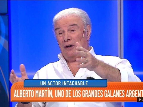 Murió el acto argentino Alberto Martín