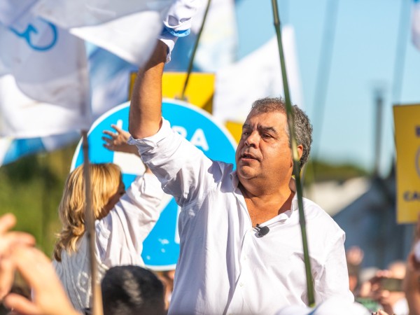 Caravana y cierre de campaña de Rodrigo Blás