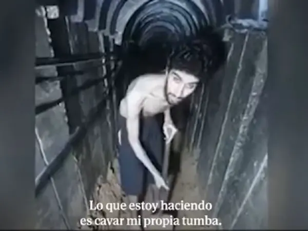 Hamas lo hizo cavar...