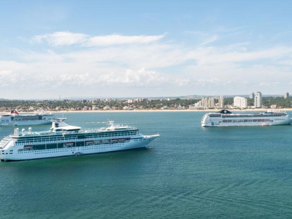 Tres de los cuatro primeros cruceros previstos para Punta del Este no llegaron