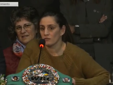 La Junta Departamental reconoció a la boxeadora de Aiguá Gabriela Bouvier