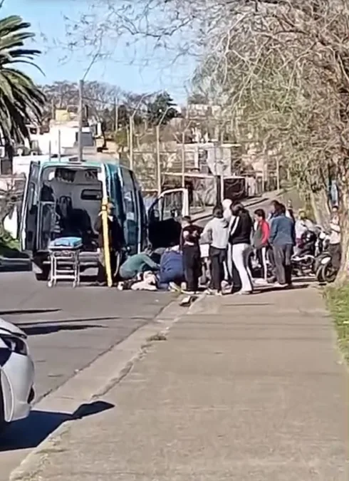 Motociclista sufrió...
