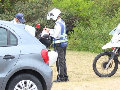 En 8 horas del domingo hubo una circulación mínima de 1.500 automotores a la hora en punto de control de Maldonado