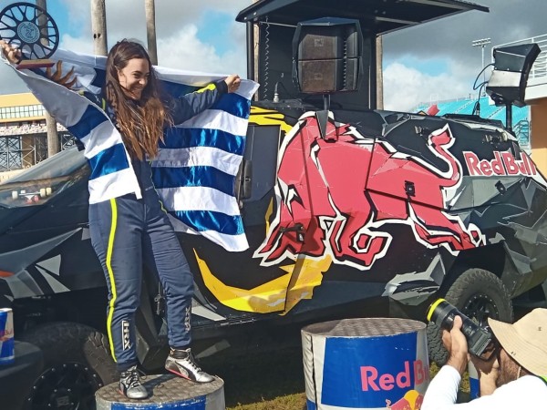 Maite Cáceres se subió al podio en Estados Unidos; obtuvo el segundo lugar