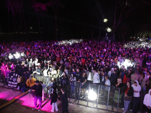 Más de 10 mil personas disfrutaron este domingo del “Solo Rock y Vos” en la Zona Joven El Placer