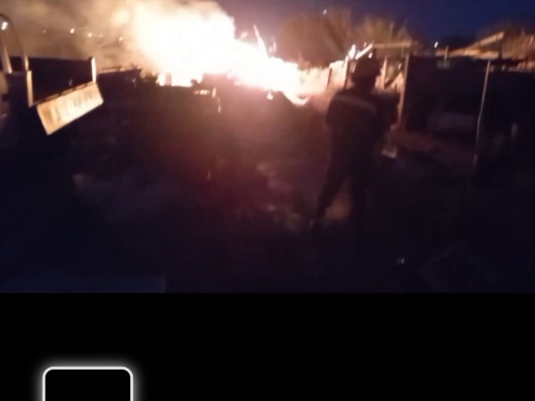 Se reavivó el fuego en San Carlos