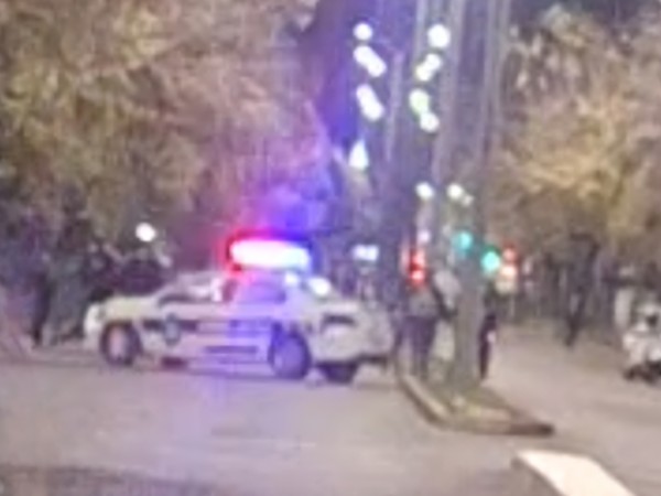 Choque entre dos mot...