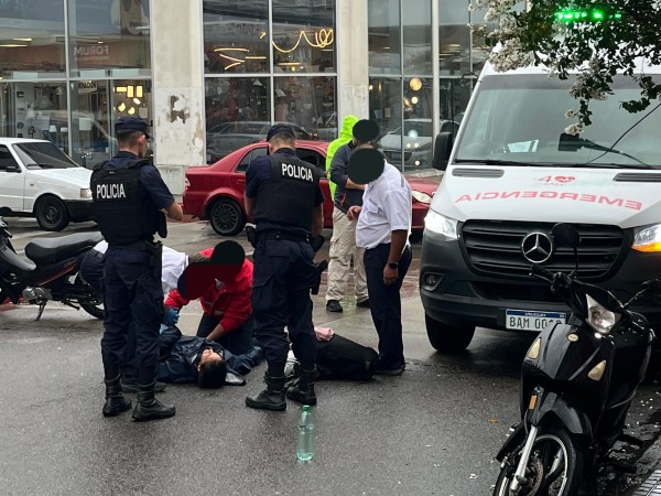 Motociclista resultó...