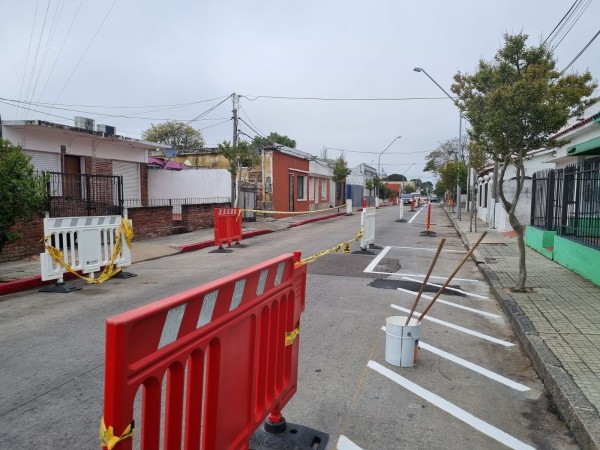 Comenzaron los trabajos en la calle Dodera que se convertirá en un semi corredor y los automovilistas podrán estacionar a la izquierda