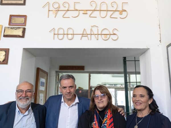 El presidente Orsi en los 100 años de la UTU de San Carlos