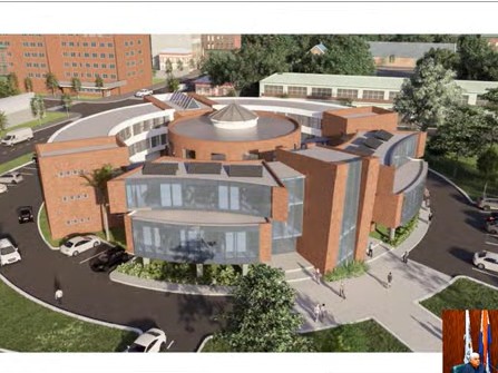 Presentaron anteproyecto de remodelación de edificio de la Junta Departamental