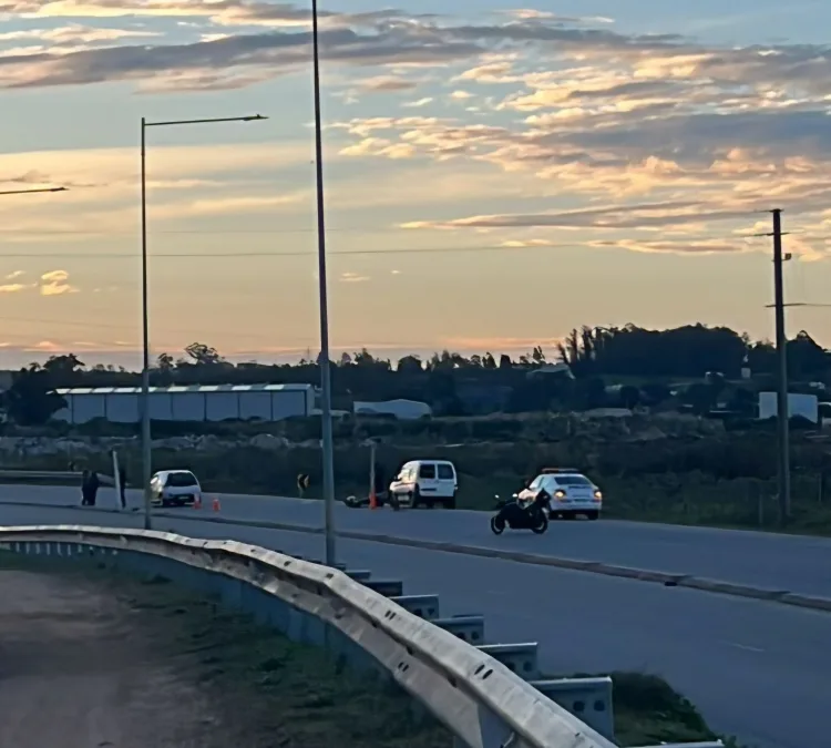 Motociclista sufrió...