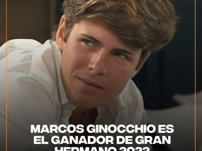 Gran Hermano consagró a Marcos Ginocchio en la edición 2023