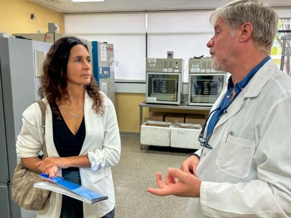 Diputada Nicolle Salle visitó el Hemocentro tras solicitud de acceso a la información pública