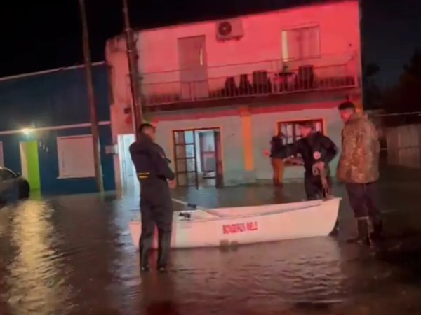melo, rio branco, campaña, evacuaron, inundaciones,