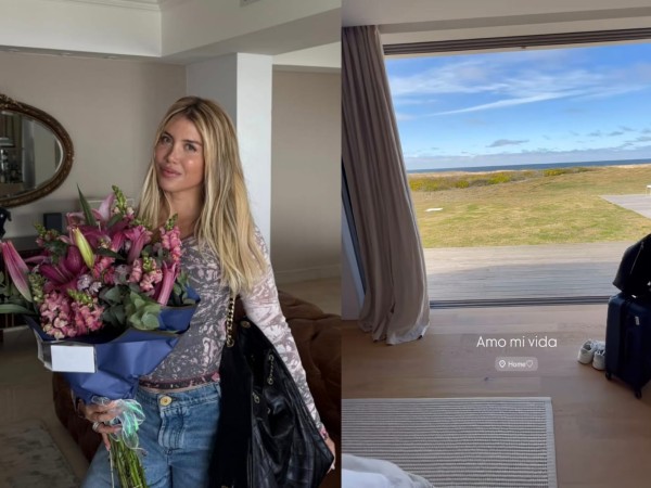 Wanda Nara llegó a P...