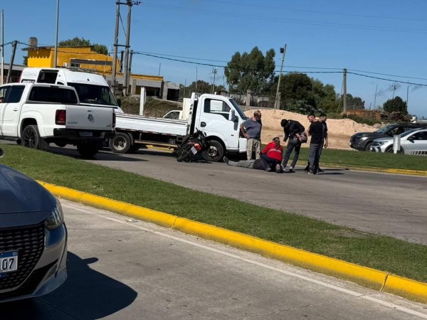 Choque entre un cami...