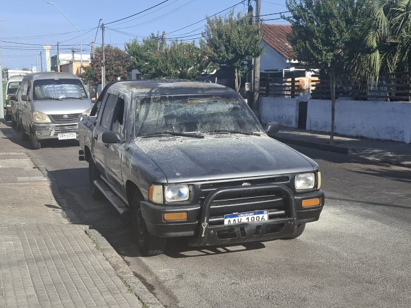 Camioneta se incendi...