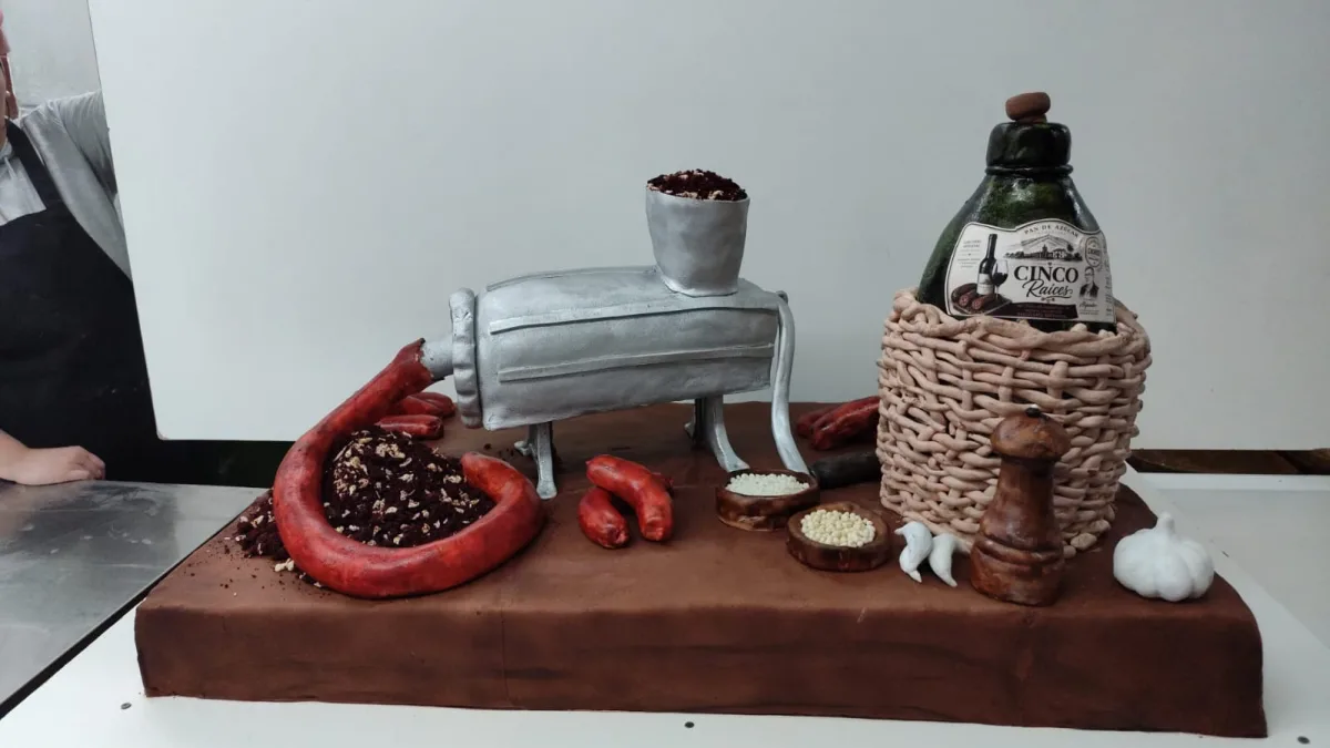 La particular torta...