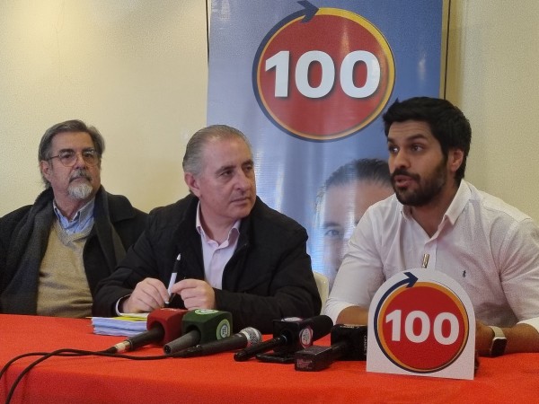 Eduardo Elinger lanzó su candidatura a la diputación ante la presencia de Andrés Ojeda