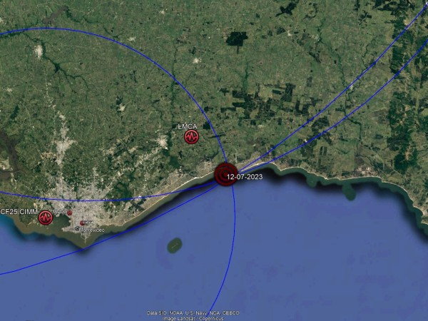 sismo, atlántida, enrique latorre, Observatorio Geofísico de Uruguay,