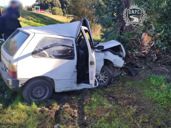 Falleció conductor que había sufrido siniestro de tránsito próximo al peaje Solís