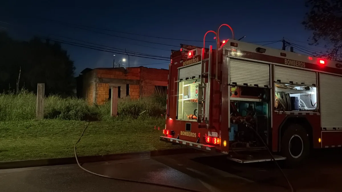 Incendio en una casa...