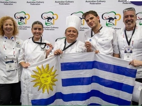 Un equipo culinario de Uruguay, con participante de Maldonado, ganó medalla de plata en competencia australiana