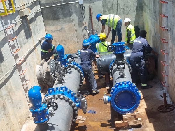 En algunas zonas de Maldonado y Punta del Este se está normalizando el servicio de agua potable