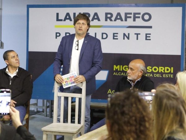 El empresario gastronómico Miguel Sordi anunció su adhesión a la candidatura a la intendencia de Rodrigo Blás