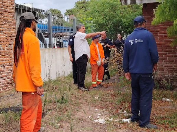 Desalojaron a seis p...