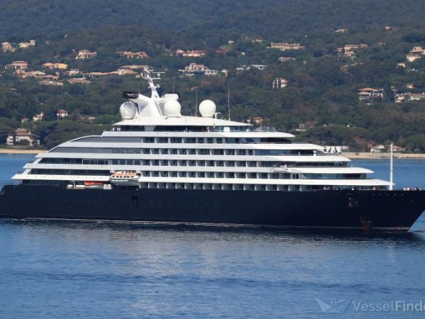 El crucero de ultra lujo Scenic Eclipse llegará el 3 de diciembre a Punta Del Este e inaugurará así la temporada de cruceros