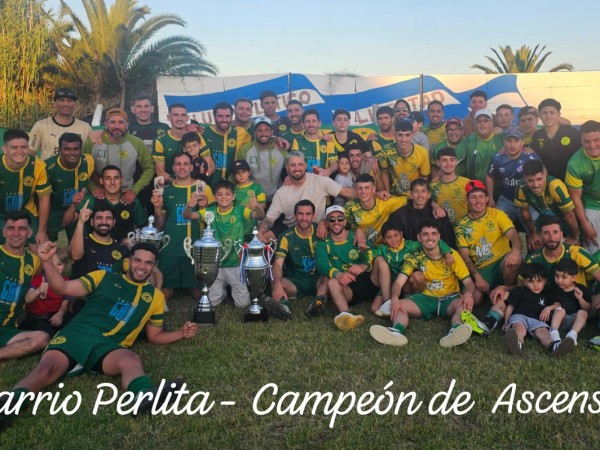 Barrio Perlita es el super campeón del Ascenso 2025
