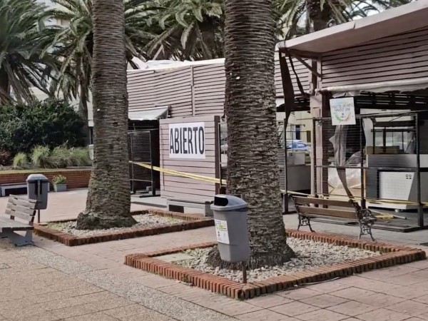 Plaza de los Artesanos de Punta del Este: estiman que el Módulo 1 quedará reconstruido en menos de un mes