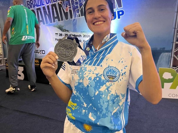 La fernandina Ximena Cuello fue vicecampeona de la Pan American Cup en kickboxing