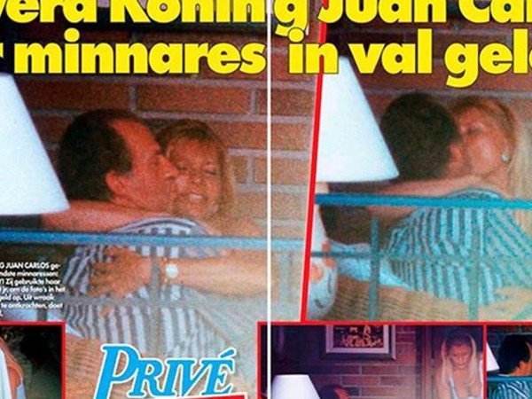 La historia del rey emérito Juan Carlos a los besos con una vedette: ¿Sexo, chantaje y fotos robadas desde el jardín?
